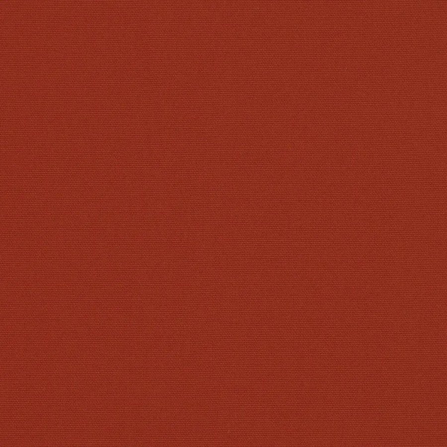 Canvas Terracotta Sunbrella fabric — a solid rust-terracotta outdoor fabric